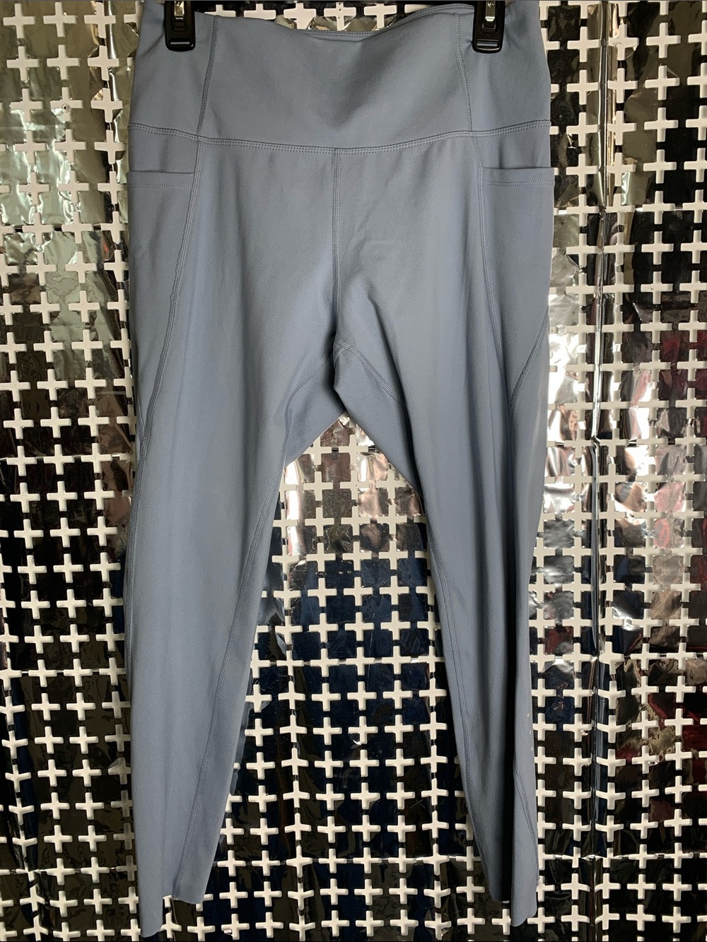 Danskin Slate Blue High-Waist Performance Leggings